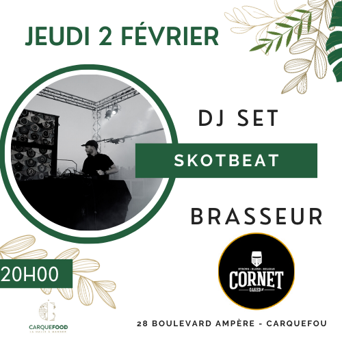 SOIRÉE-BRASSEUR-DJ-CARQUEFOU-CARQUEFOOD-HALLEAMANGER