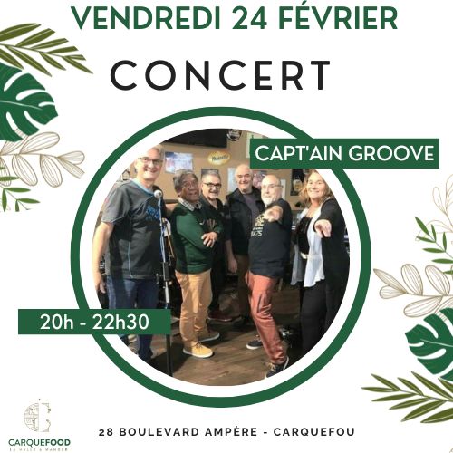 Concert-Cap'taingroove-carquefood-carquefou-halleàmanger-évènements-nantes