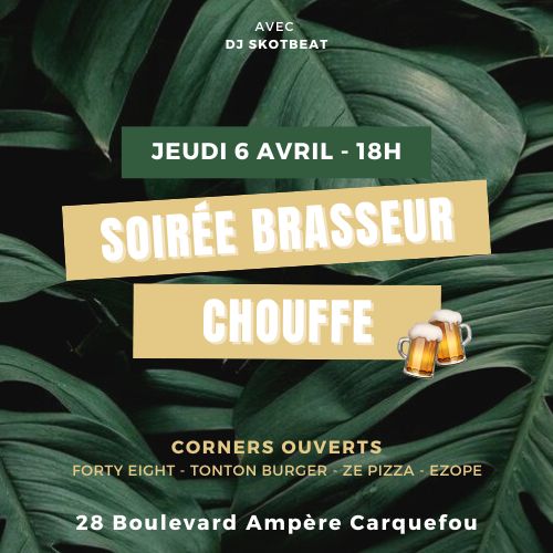 SOIRÉE-BRASSEUR-CHOUFFE-DJ-CARQUEFOOD-CARQUEFOU